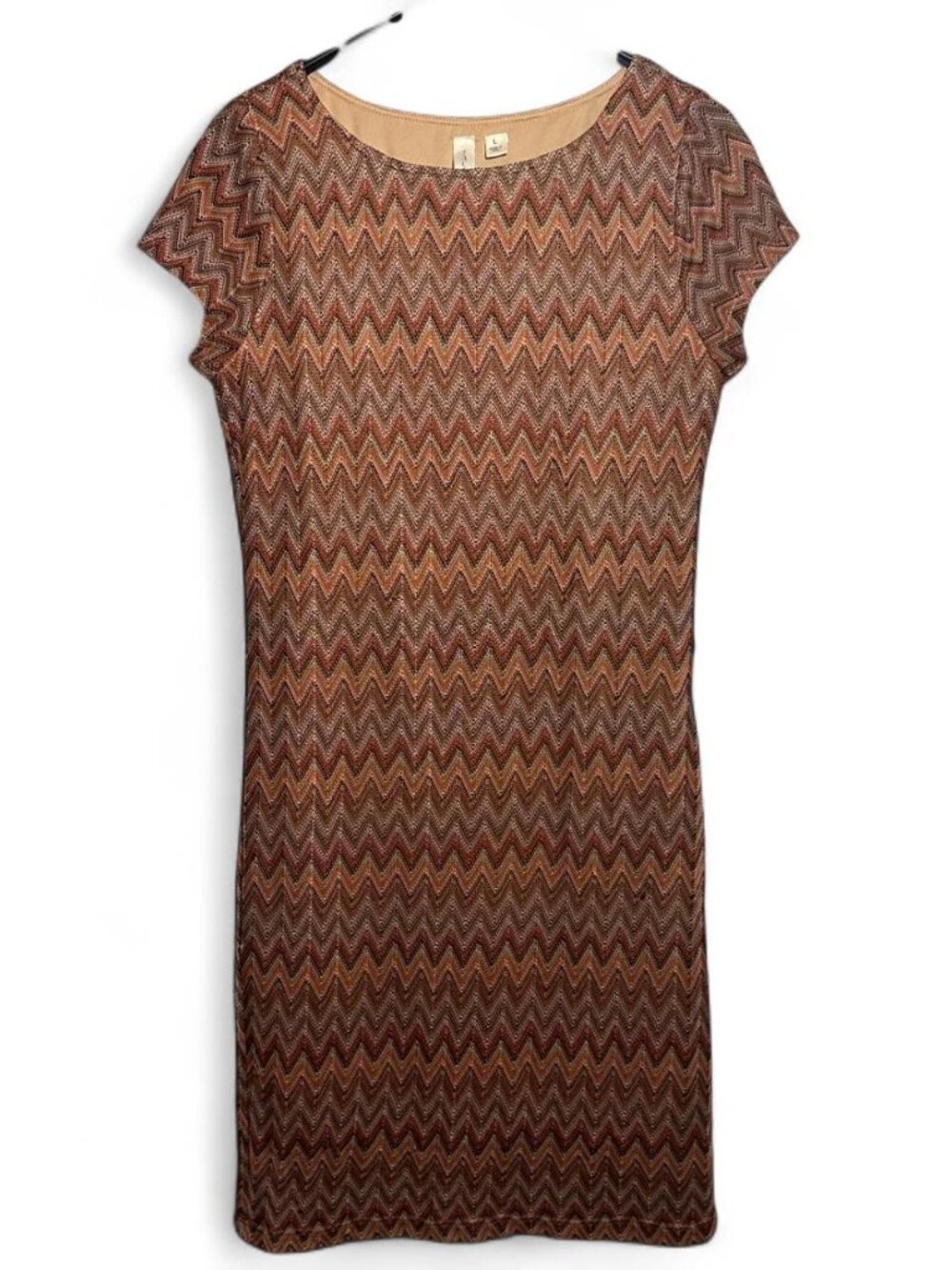 Tacera Western Chevron Knit Mini Dress